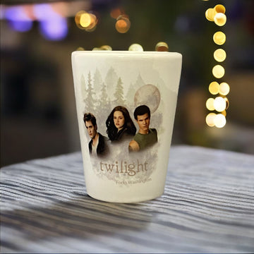 Twilight Shot Glass with your 3 favorite people