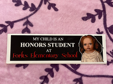 My Child is An Honors Student at Forks Elementary