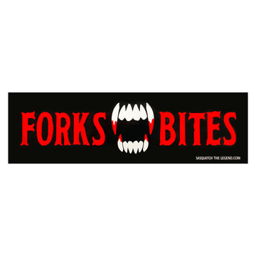 Forks Bites Bumper Sticker