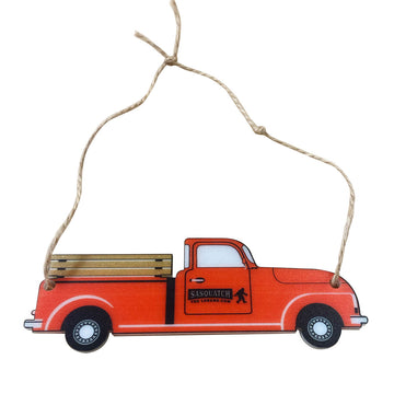 Red Truck Ornament or Magnet