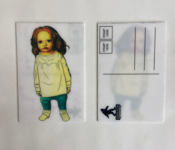 Acrylic Renesmee Postcard - Acrylic Chuckesmee Postcard - Haunted Baby Postcard