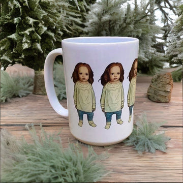 Crazy Haunted Baby Renesmee Coffee Mug 15 oz  Printed and shipped from Forks WA