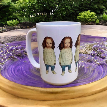 Crazy Haunted Baby Renesmee Coffee Mug 15 oz  Printed and shipped from Forks WA