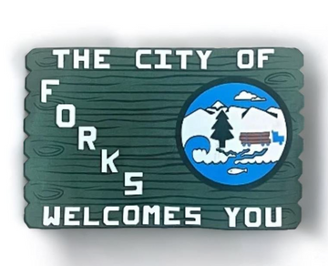 City of Forks Welcomes You Crewneck Sweater