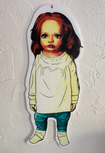 Chuckesmee Sign Haunted Baby Sign 12 inches or 24 inches Tall