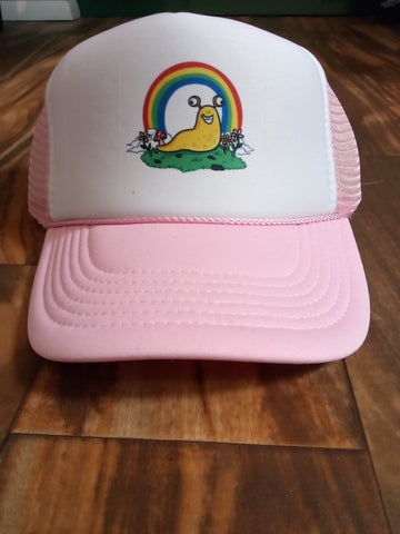Rainbow Slug Trucker Hat