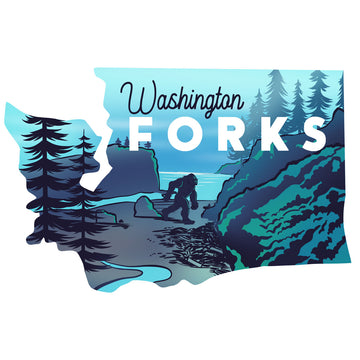 Forks Washington Campfire Mug