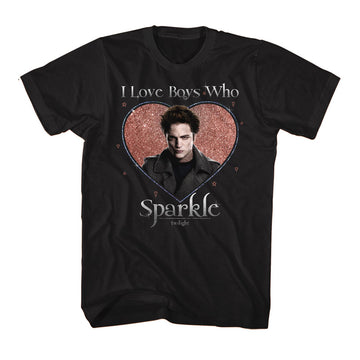 I Love Boys Who Sparkle T-Shirt