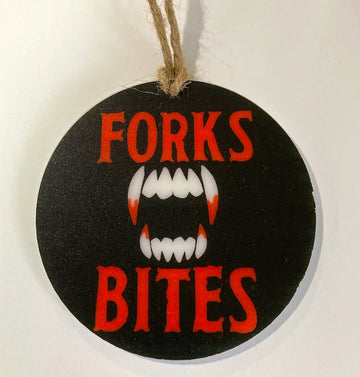 Forks Bites Ornament or Magnet
