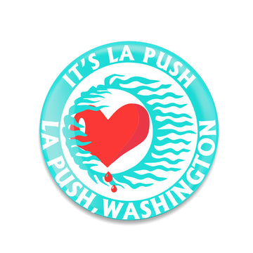 La Push Washington button pin