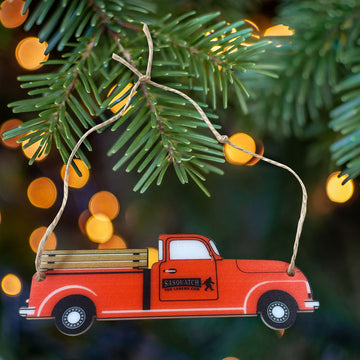 Red Truck Ornament or Magnet
