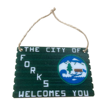 The City of Forks Ornament or Magnet